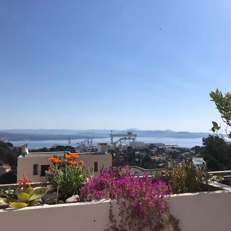 T4 With Air Conditioning Duplex Sea View And Panoramic Calanques *