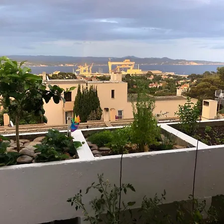 T4 With Air Conditioning Duplex Sea View And Panoramic Calanques 拉西约塔